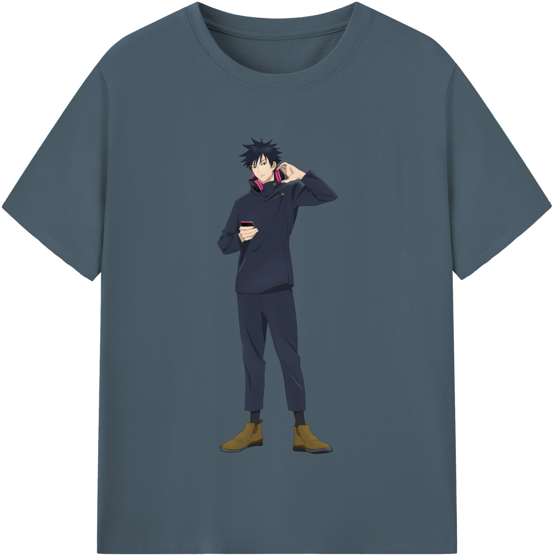 （画像用） 呪術廻戦 Jujutsu Kaisen 綿100％半袖Tシャツ（フロントプリント）